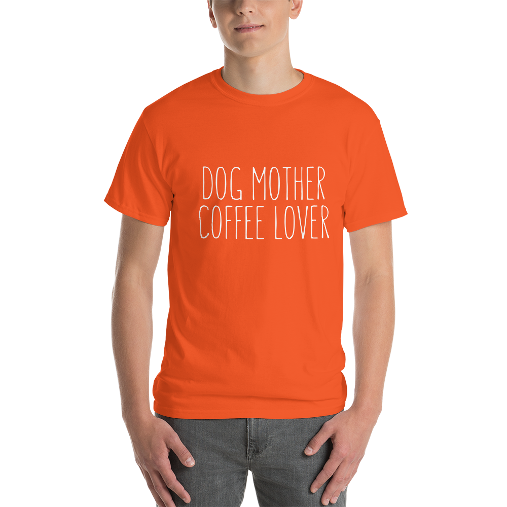 Dog Mother Coffee Lover T-Shirt