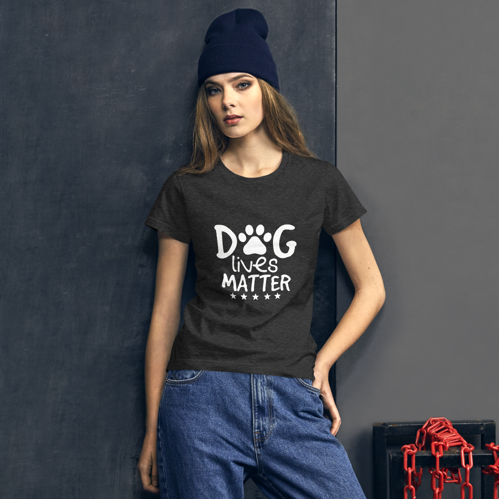 Dog Lives Matter short sleeve t-shirt