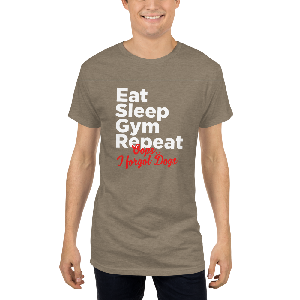 Eat Sleep Gym Repeat Urban Tee