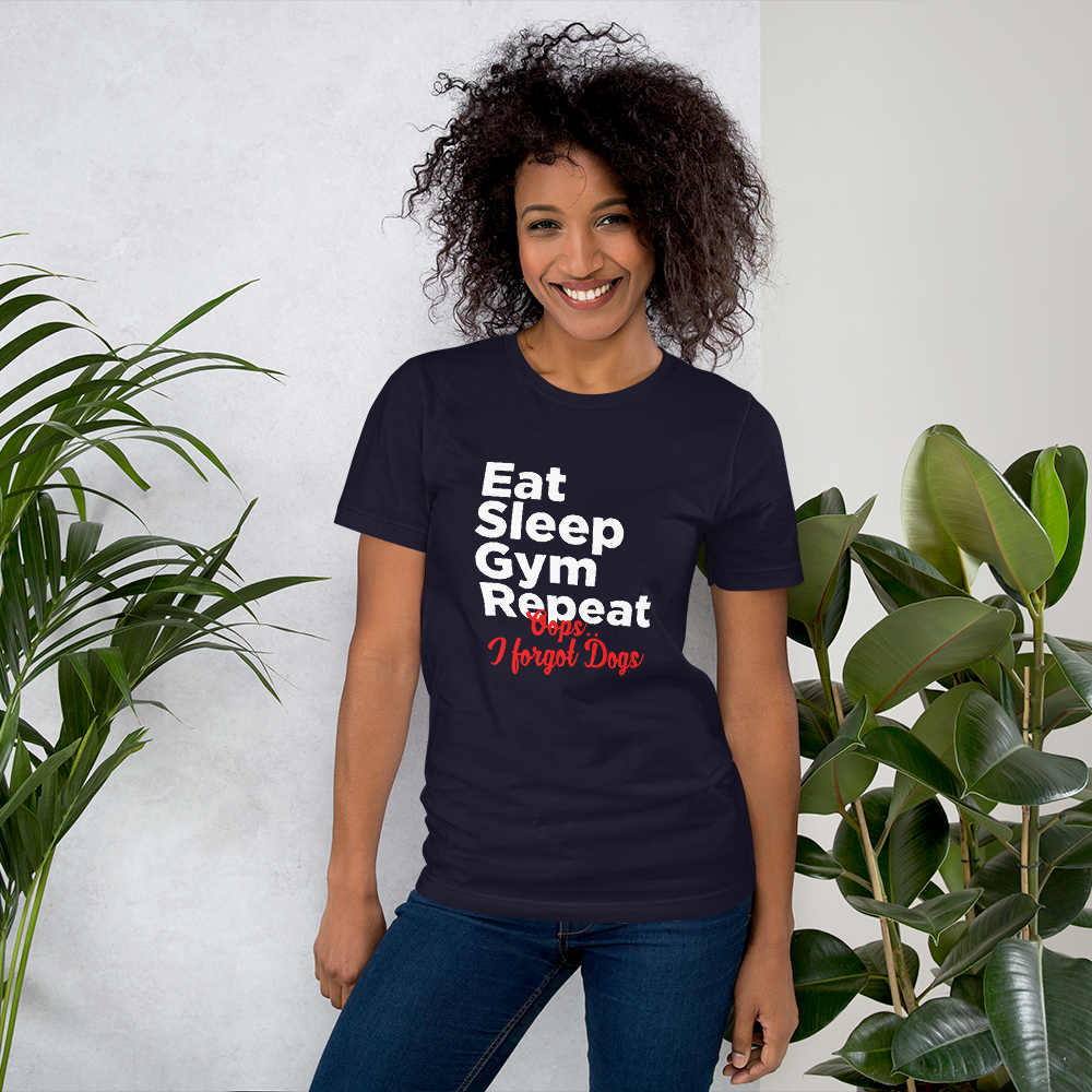 Eat Sleep Gym Repeat T-Shirt