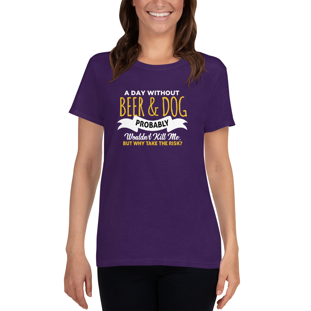 A Day Without Beer & Dog t-shirt