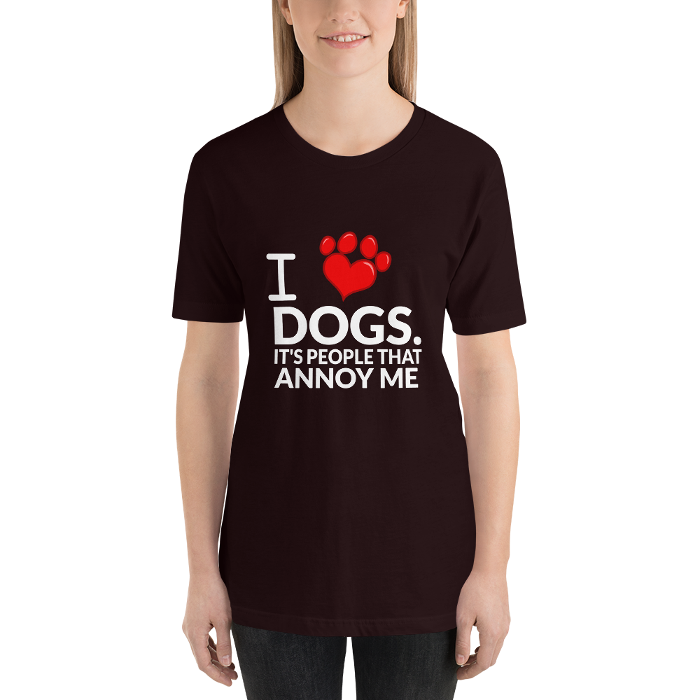 I dogs It's People That Annoy Me T-Shirt