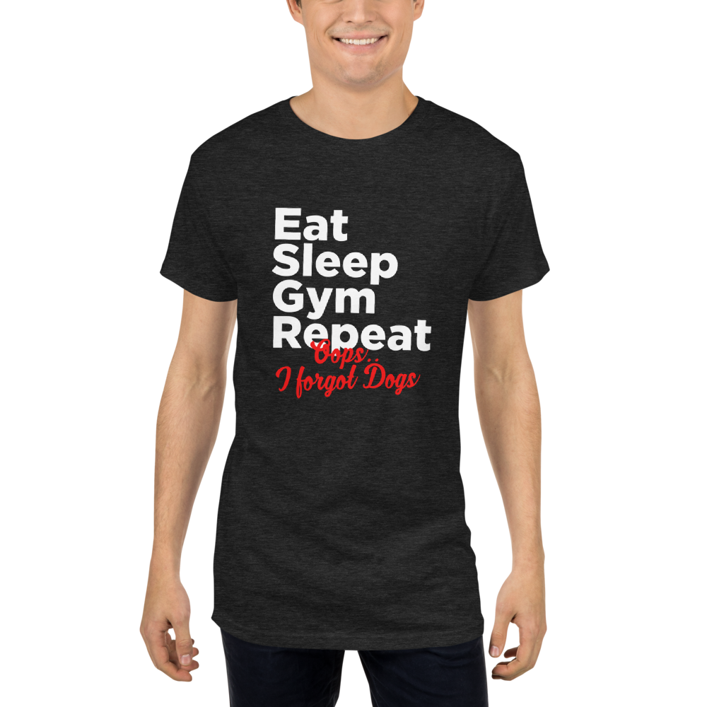 Eat Sleep Gym Repeat Urban Tee