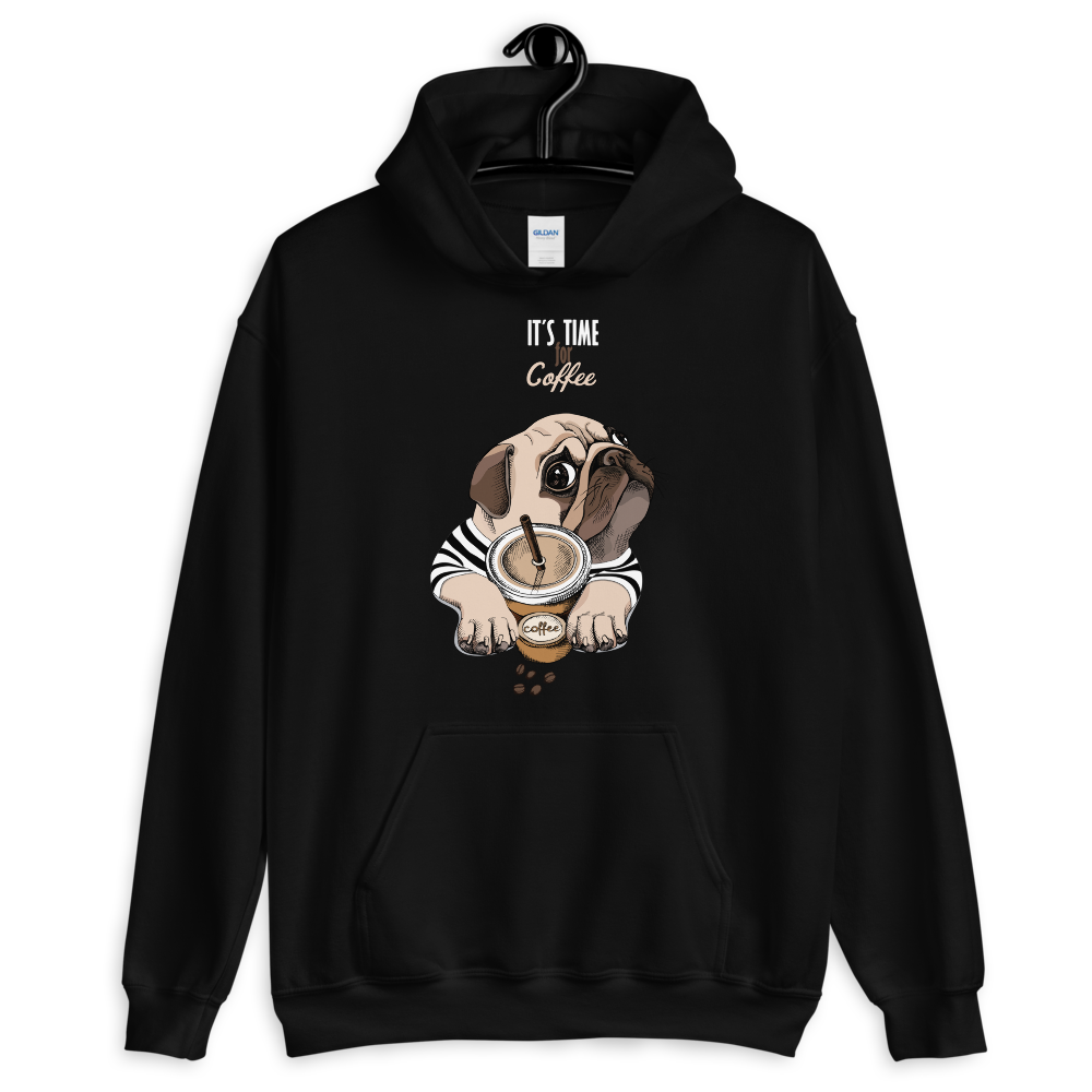 "It's coffee time" A warm and nice to wear Unisex Hoodie for you.