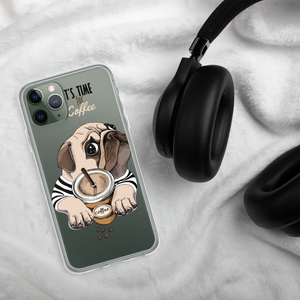 "It's coffee time". iPhone Case for a gift or you personally