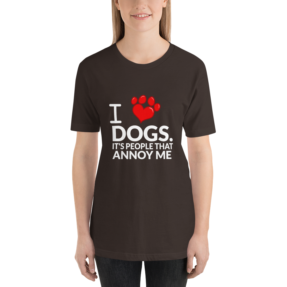 I dogs It's People That Annoy Me T-Shirt