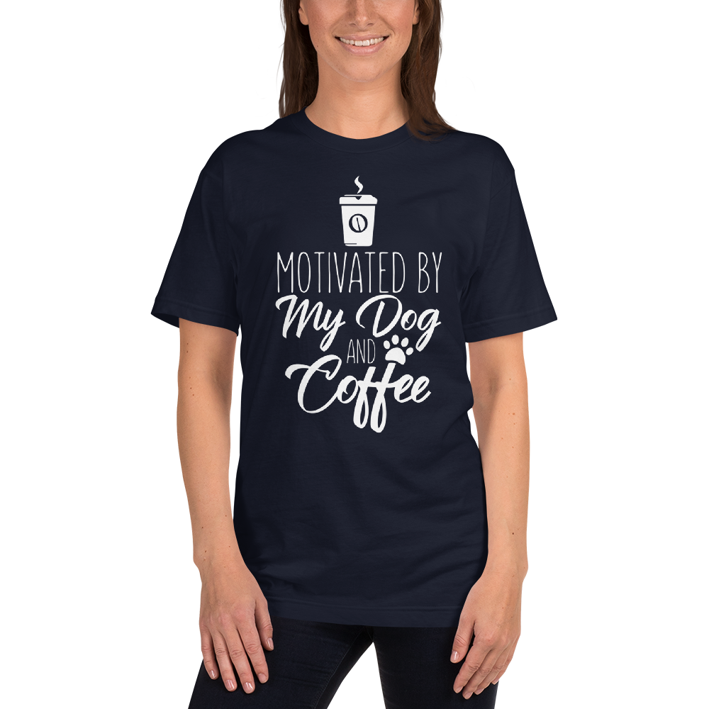 Motivated By My Dog Coffee T-Shirt