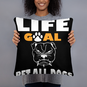 Life Goal Pet All Dogs Pillow