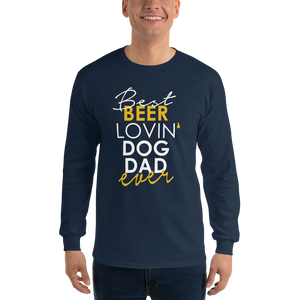 Best beer loving Dog Dad T-Shirt