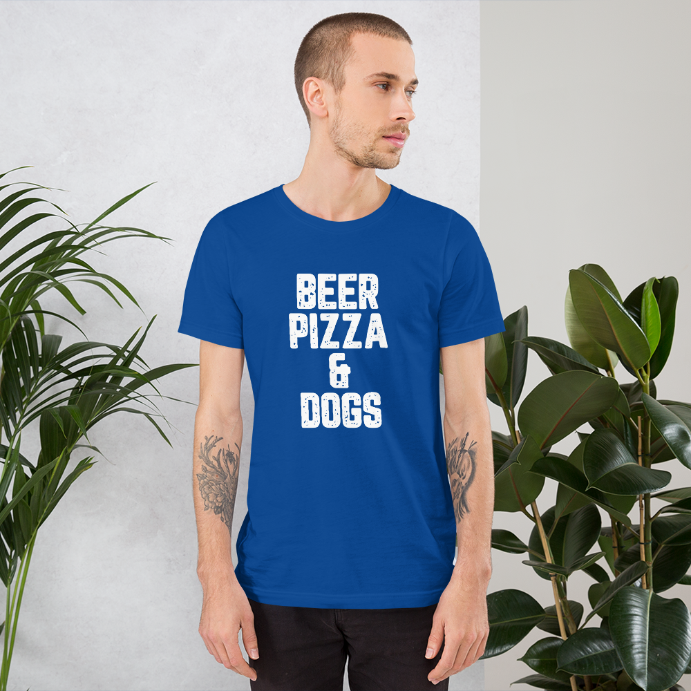 Beer Pizza & Dogs T-Shirt