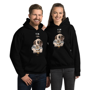 "It's coffee time" A warm and nice to wear Unisex Hoodie for you.